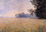 Claude Monet Oat and Poppy Field oil painting